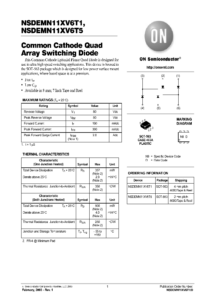 NSDEMN11XV6T1_498460.PDF Datasheet