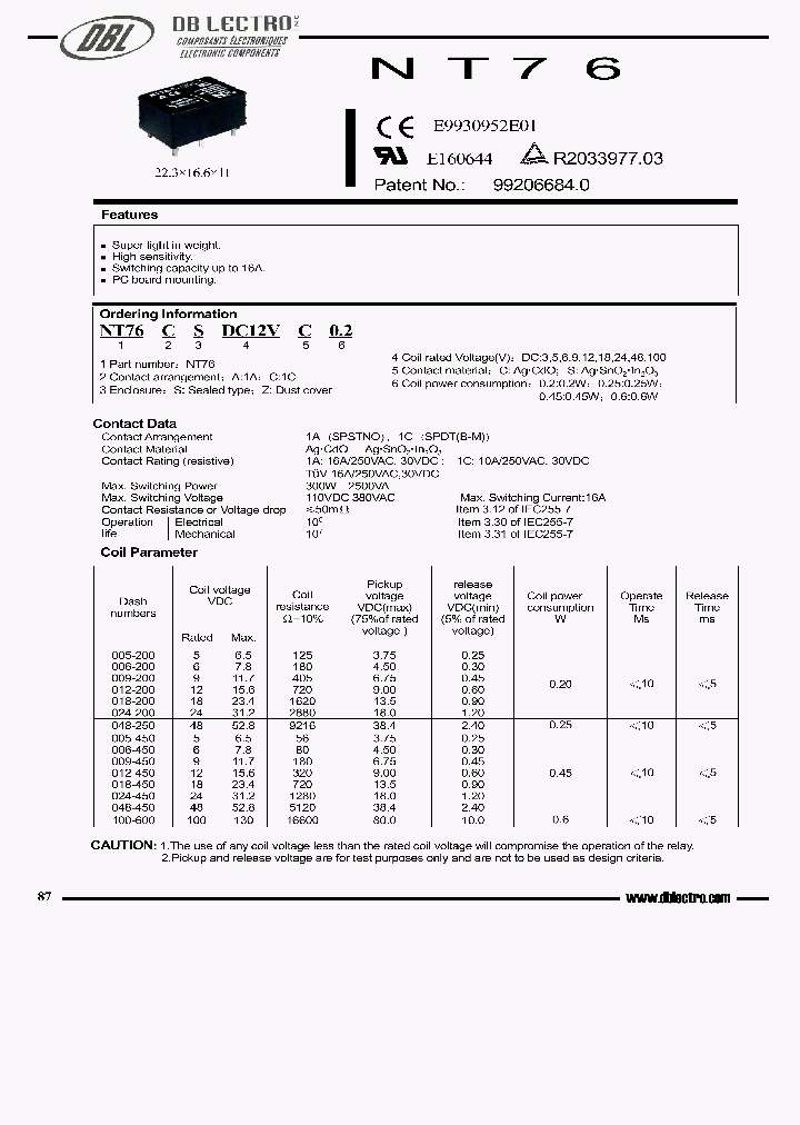NT76_552427.PDF Datasheet