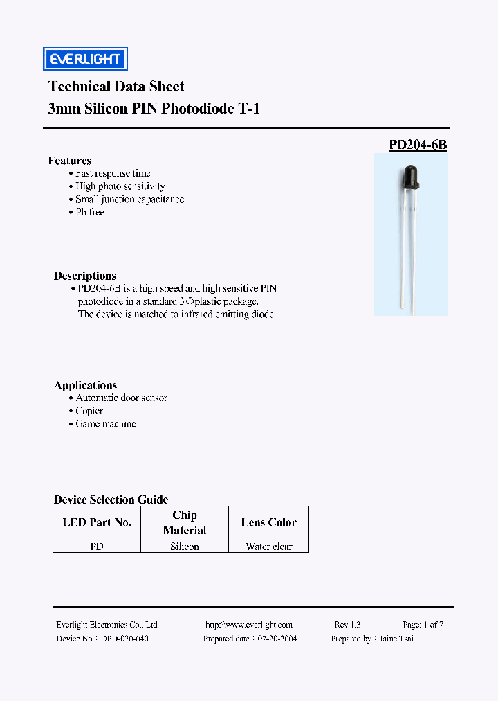 PD204-6B_542587.PDF Datasheet