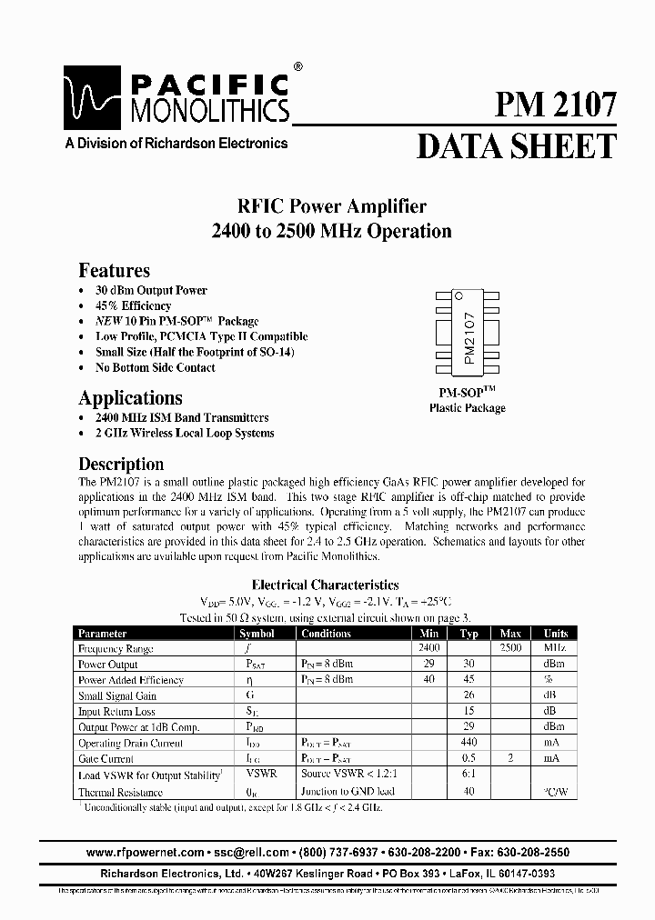 PM2107_535429.PDF Datasheet