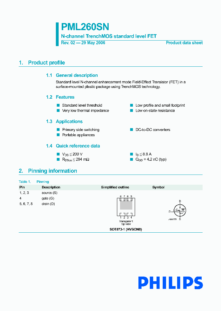 PML260SN_501042.PDF Datasheet