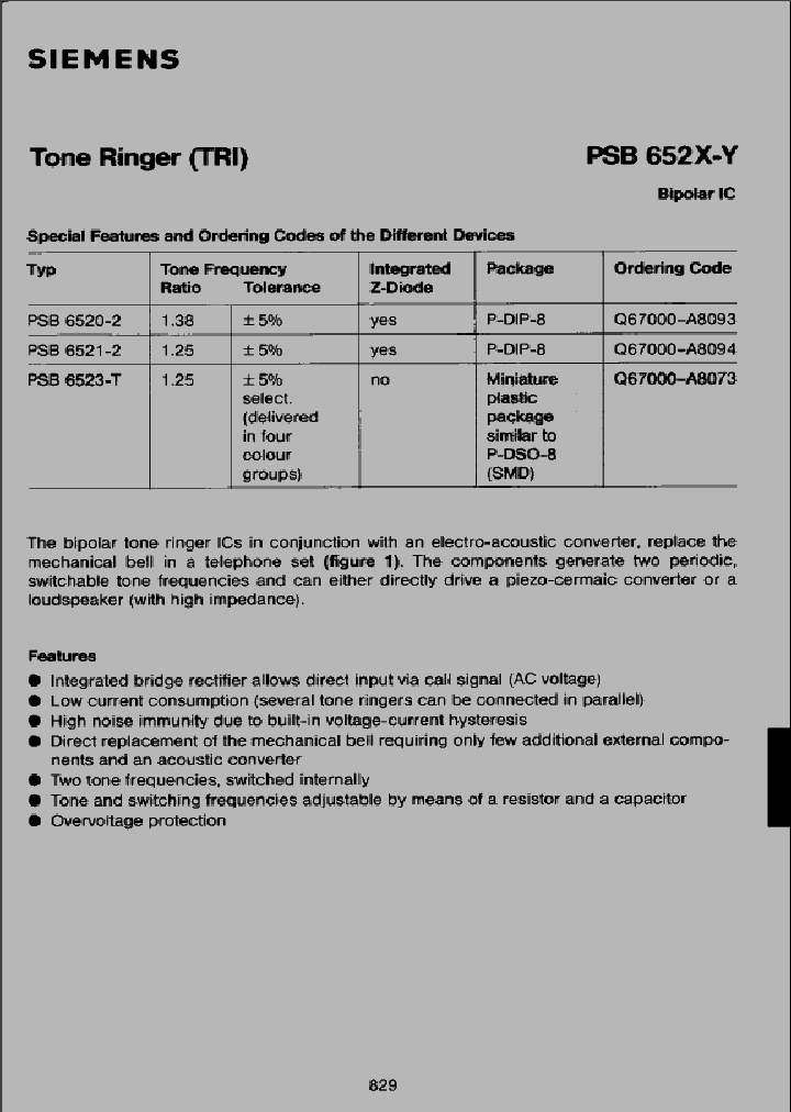 PSB6520_535023.PDF Datasheet