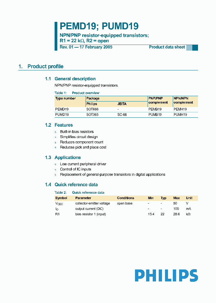 PUMB19_502651.PDF Datasheet