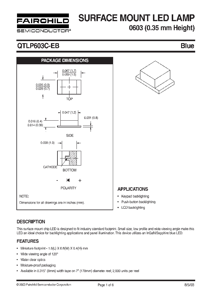 QTLP603C-EB_524571.PDF Datasheet