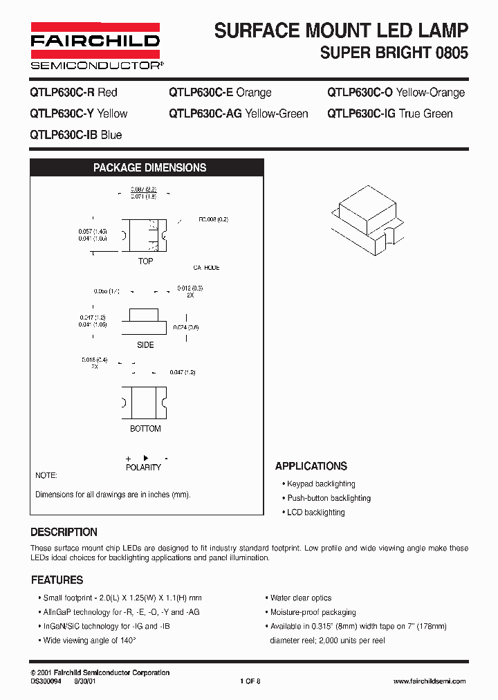 QTLP630C-O_545980.PDF Datasheet
