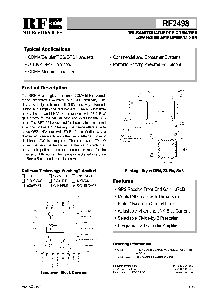 RF2498_547345.PDF Datasheet