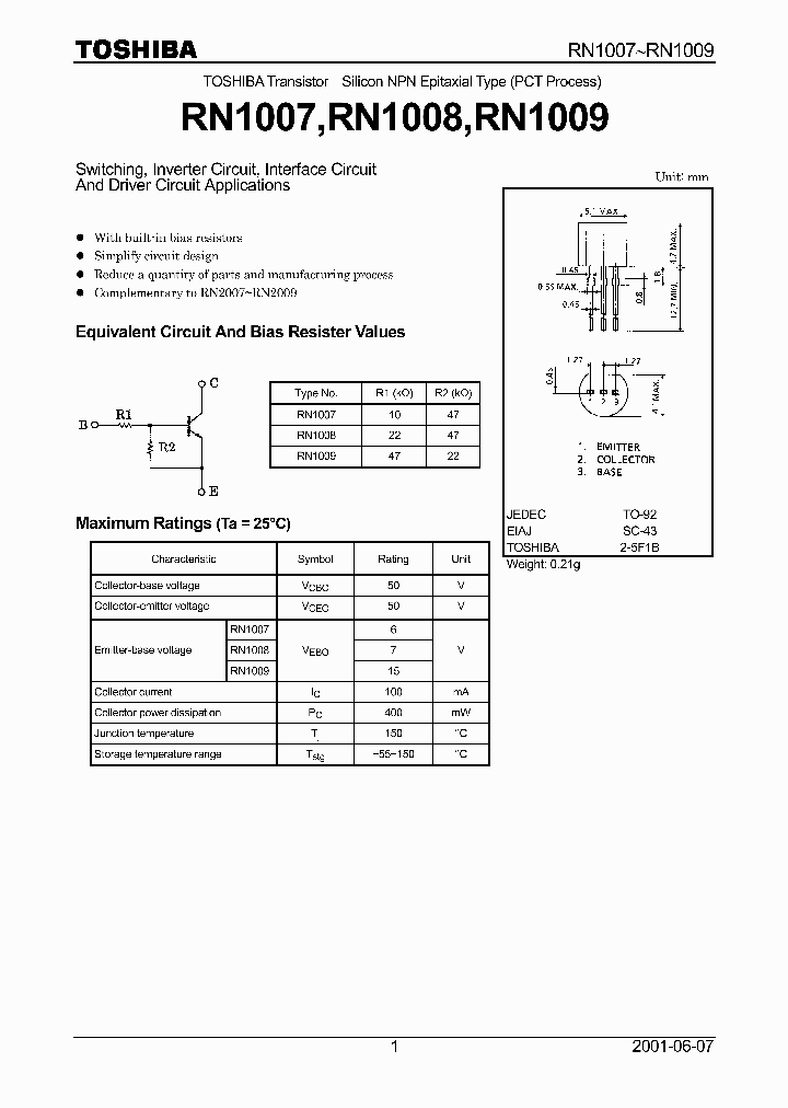 RN1009_490084.PDF Datasheet