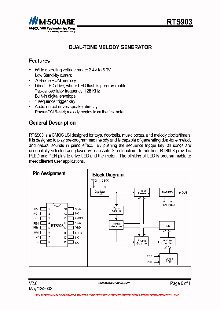 RTS903_543945.PDF Datasheet