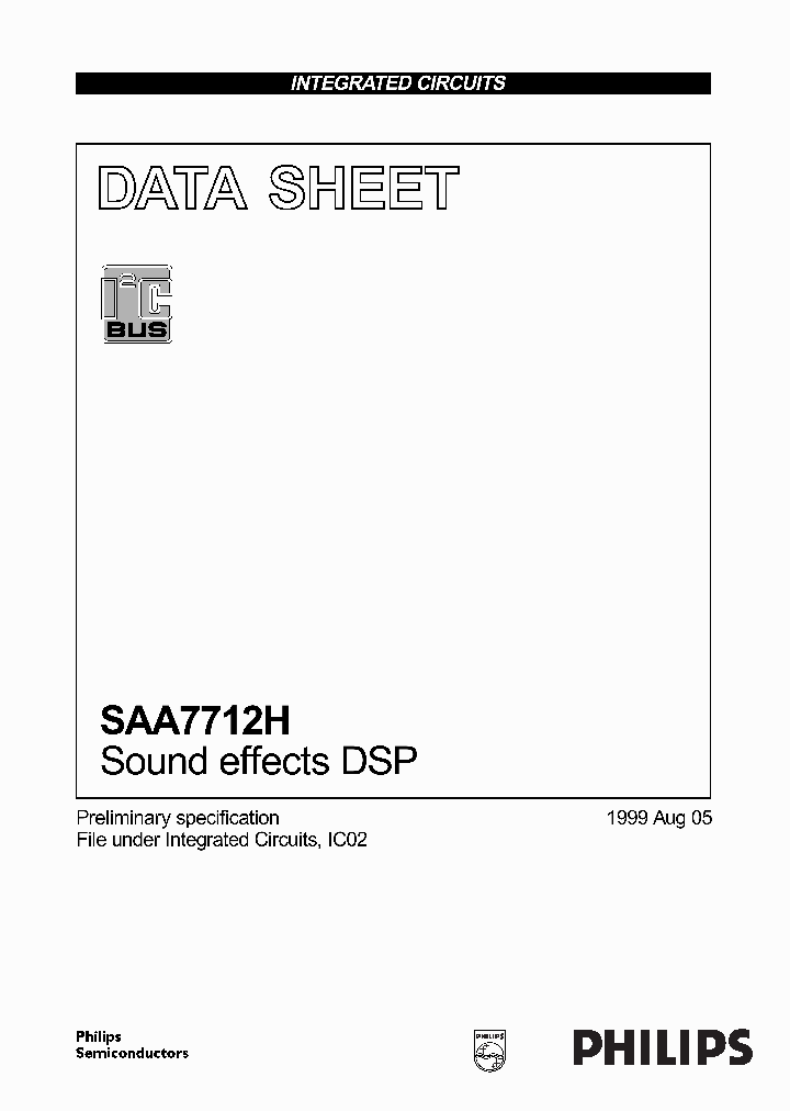 SAA7712_538283.PDF Datasheet