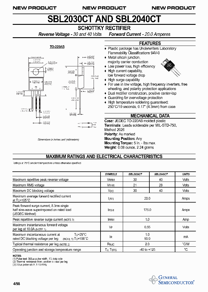 SBL2030CT_495248.PDF Datasheet
