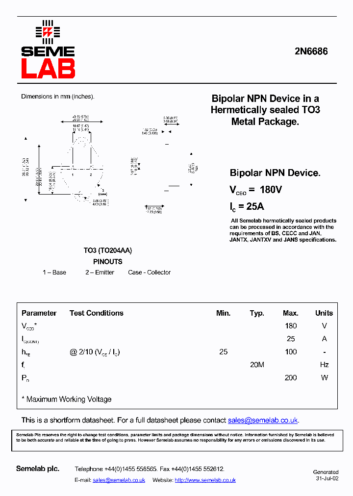 SF2N6686_527602.PDF Datasheet
