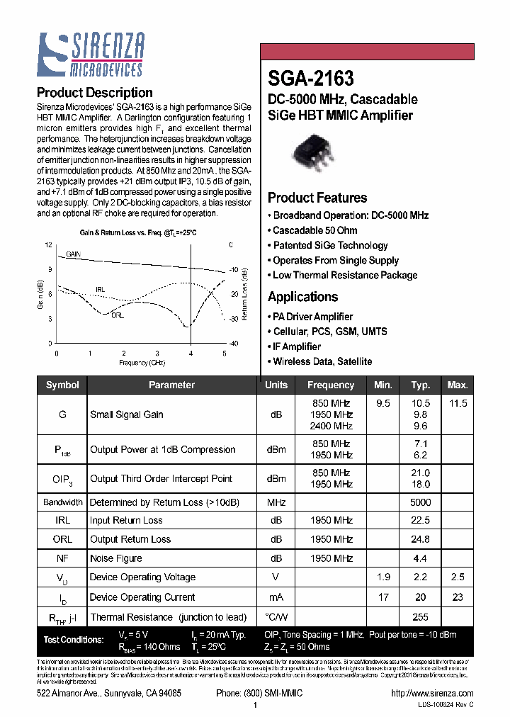 SGA-2163_546062.PDF Datasheet