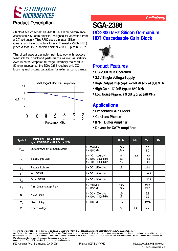 SGA-2386-TR2_546070.PDF Datasheet