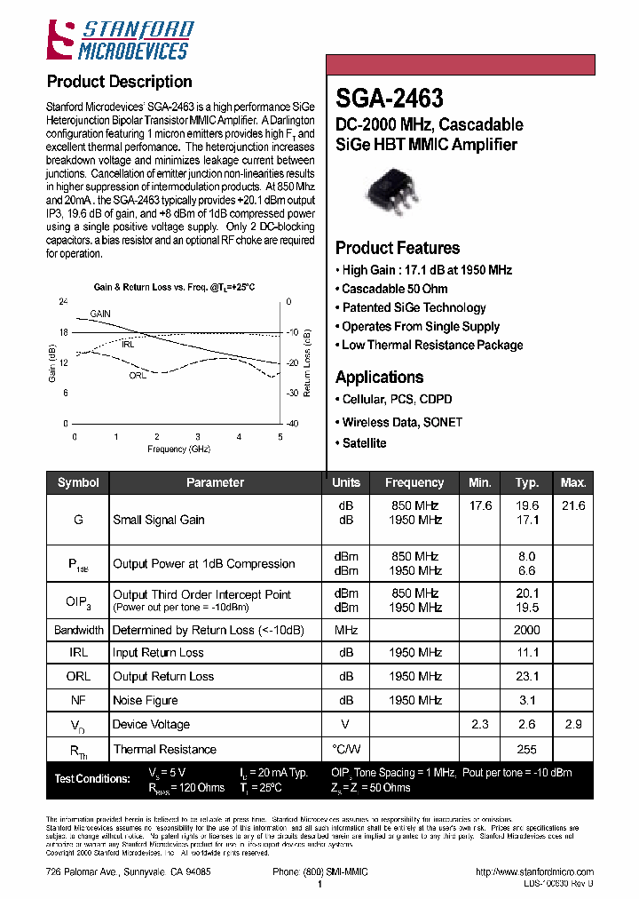 SGA-2463_546071.PDF Datasheet