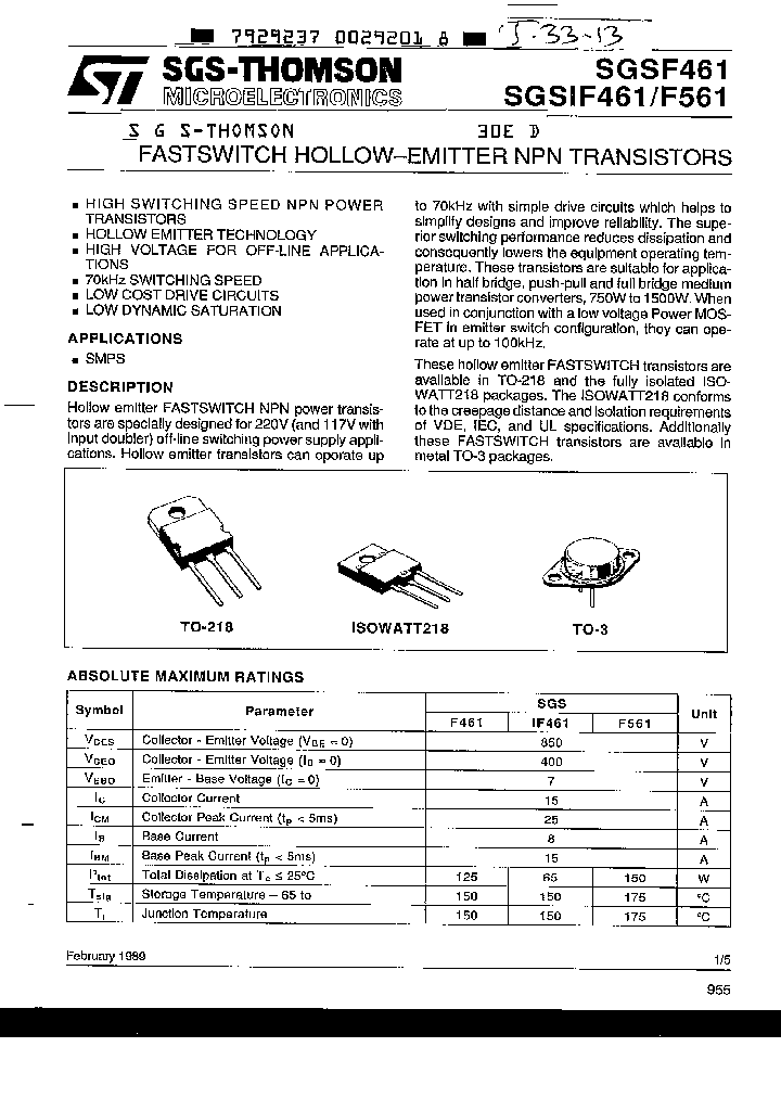 SGSF461_490360.PDF Datasheet