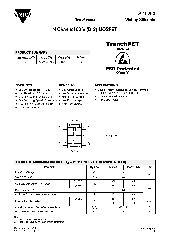 SI1026X_516690.PDF Datasheet