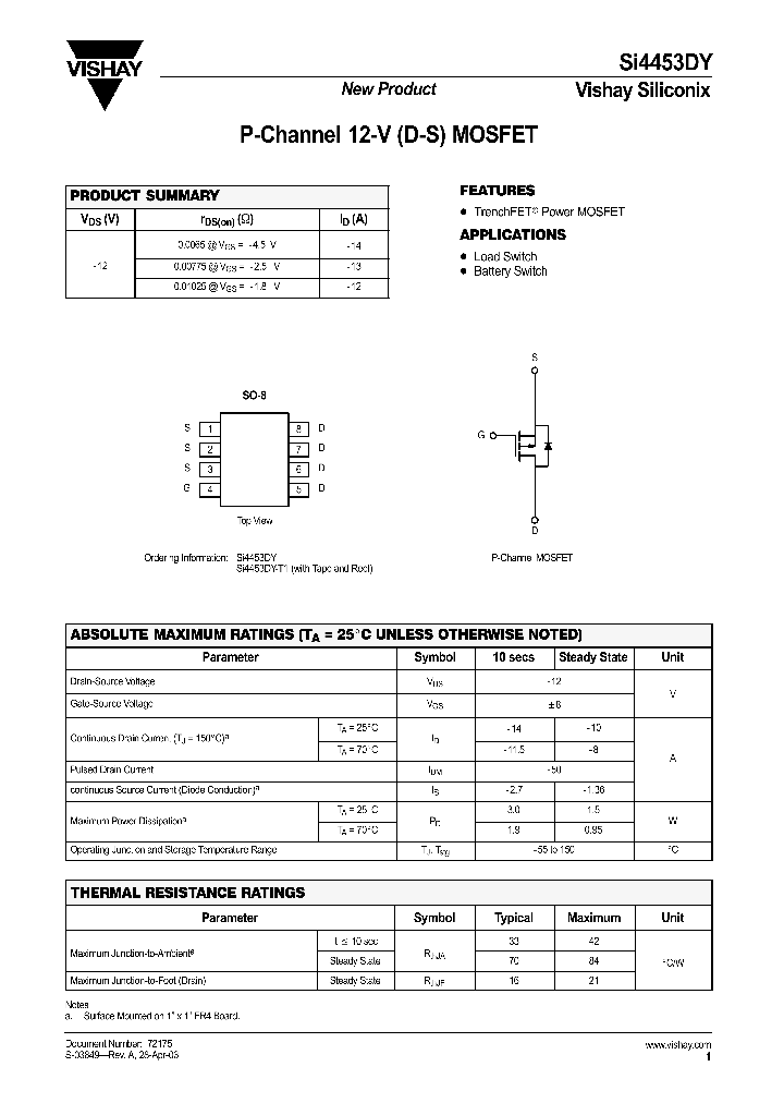 SI4453DY-T1_547982.PDF Datasheet