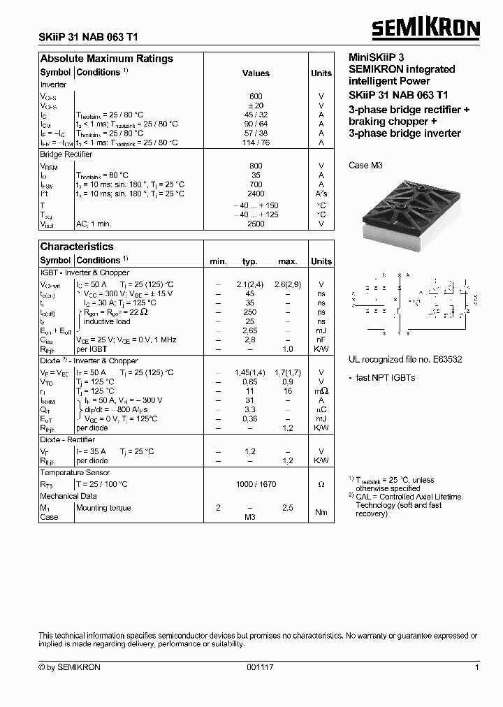 SKIIP31NAB063T1_489047.PDF Datasheet