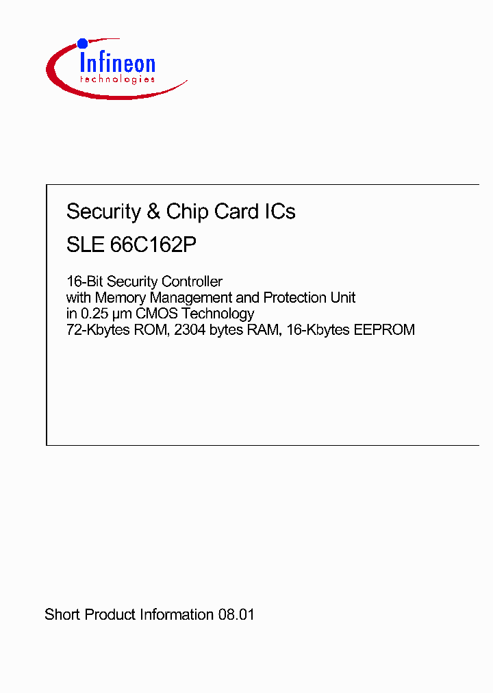 SLE66C162P_544682.PDF Datasheet