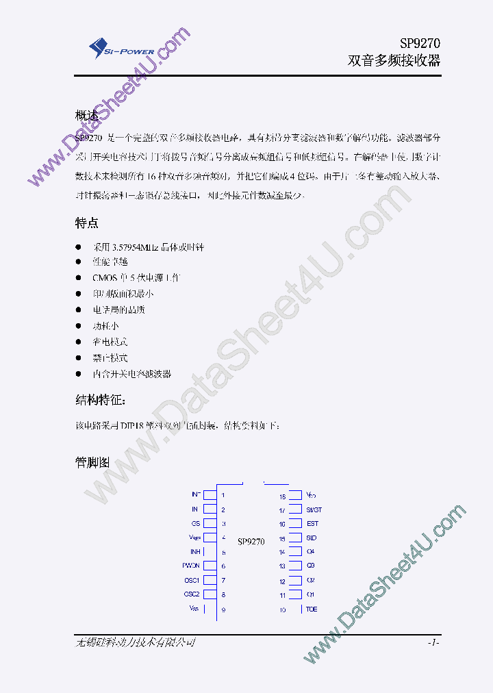 SP9270_508940.PDF Datasheet