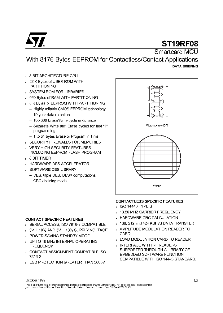 ST19RF08_511940.PDF Datasheet