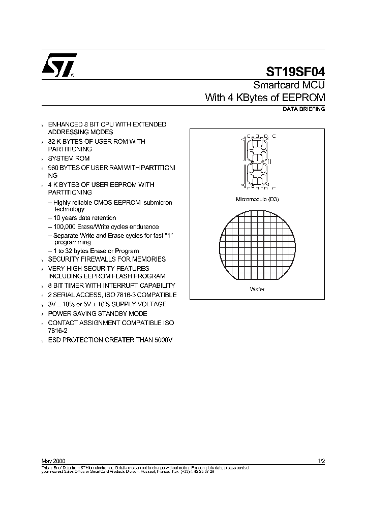 ST19SF04_511939.PDF Datasheet