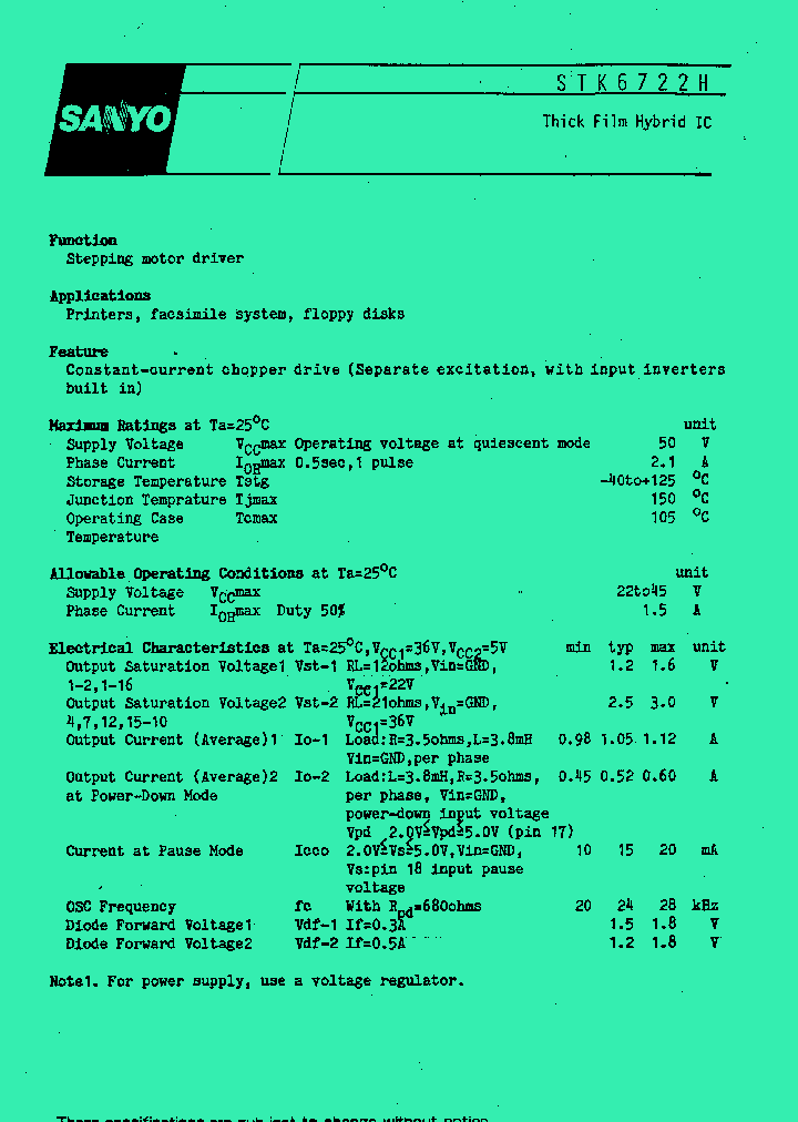 STK6722H_494670.PDF Datasheet