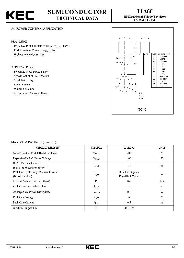 T1A6C_508126.PDF Datasheet