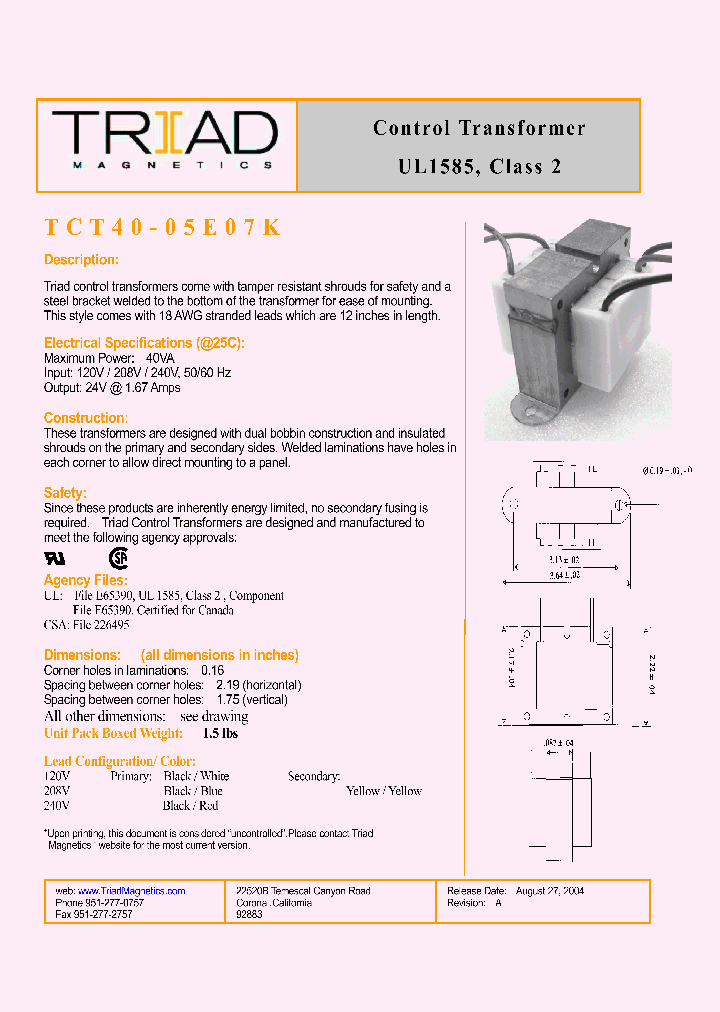 TCT40-05E07K_541836.PDF Datasheet