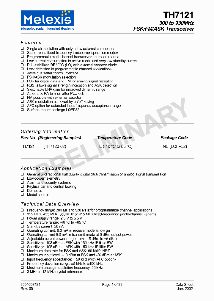 TH7121_531898.PDF Datasheet