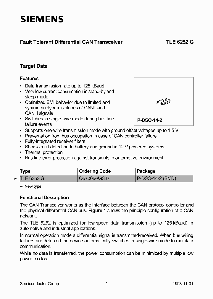 TLE6252G_521857.PDF Datasheet