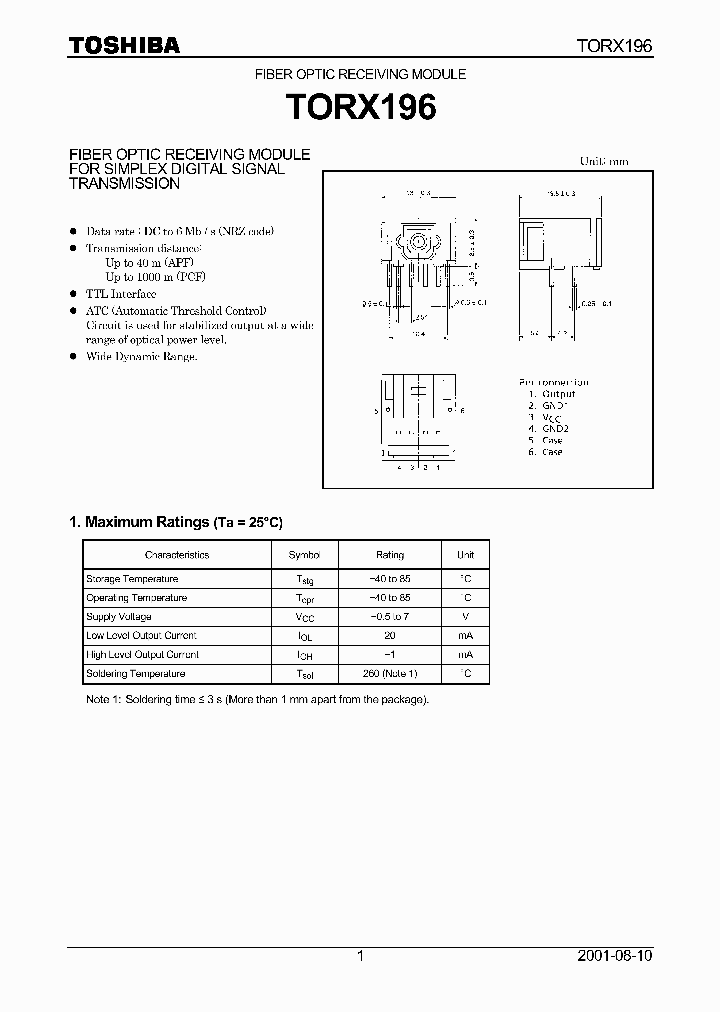 TORX196_515676.PDF Datasheet