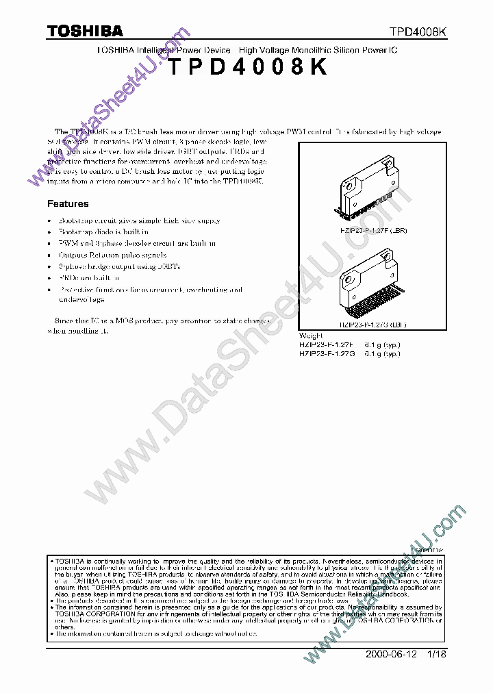 TPD4008K_521612.PDF Datasheet