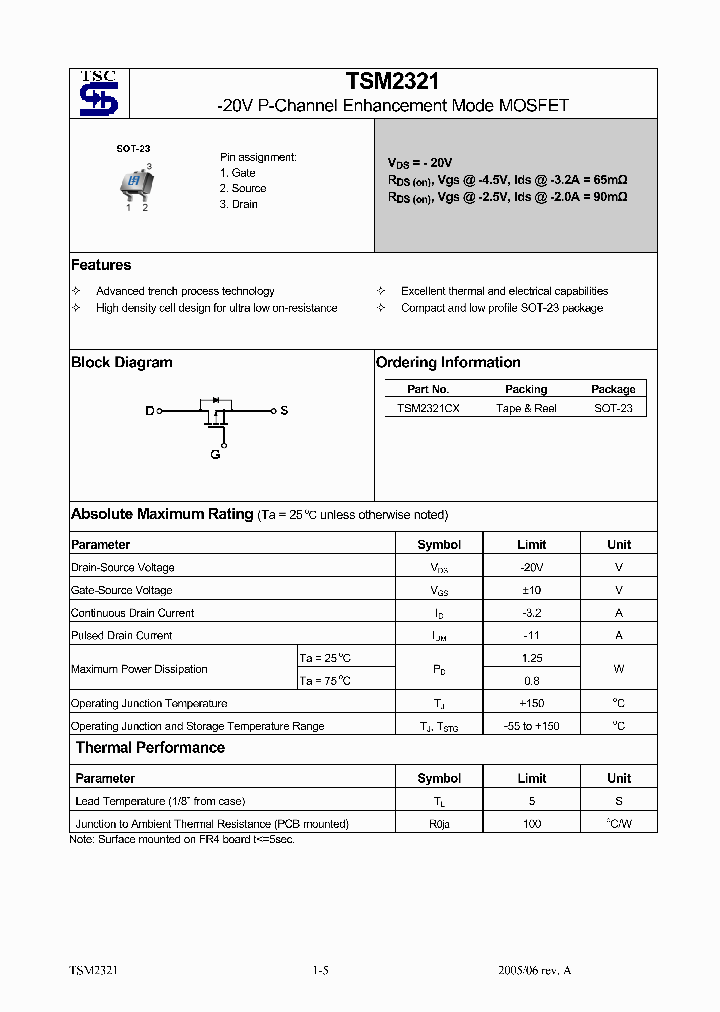 TSM2321CX_491981.PDF Datasheet