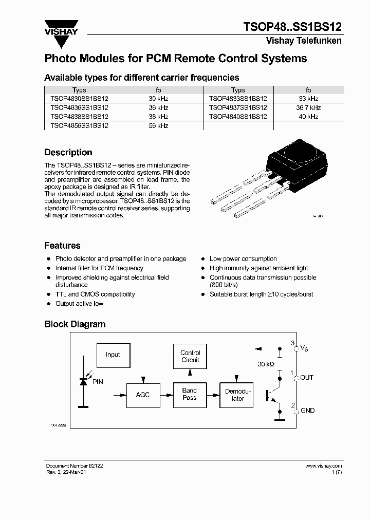 TSOP4836SS1BS12_541689.PDF Datasheet