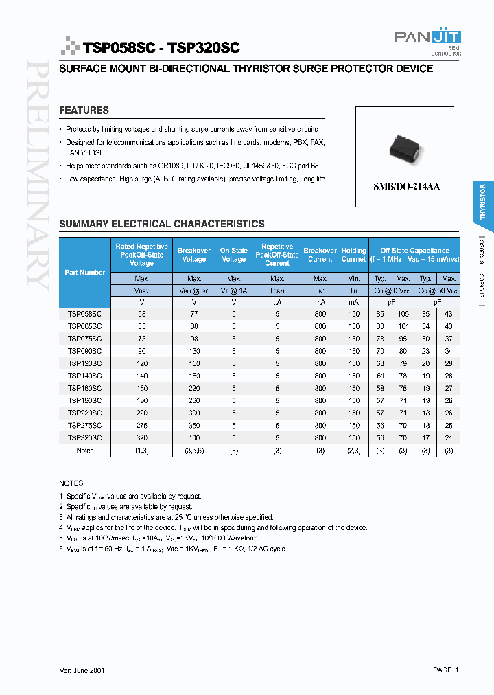 TSP190SC_511008.PDF Datasheet