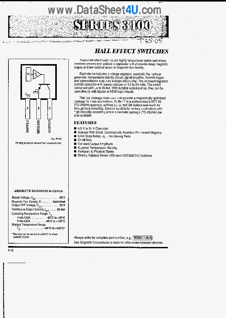 UGN3119U_545096.PDF Datasheet