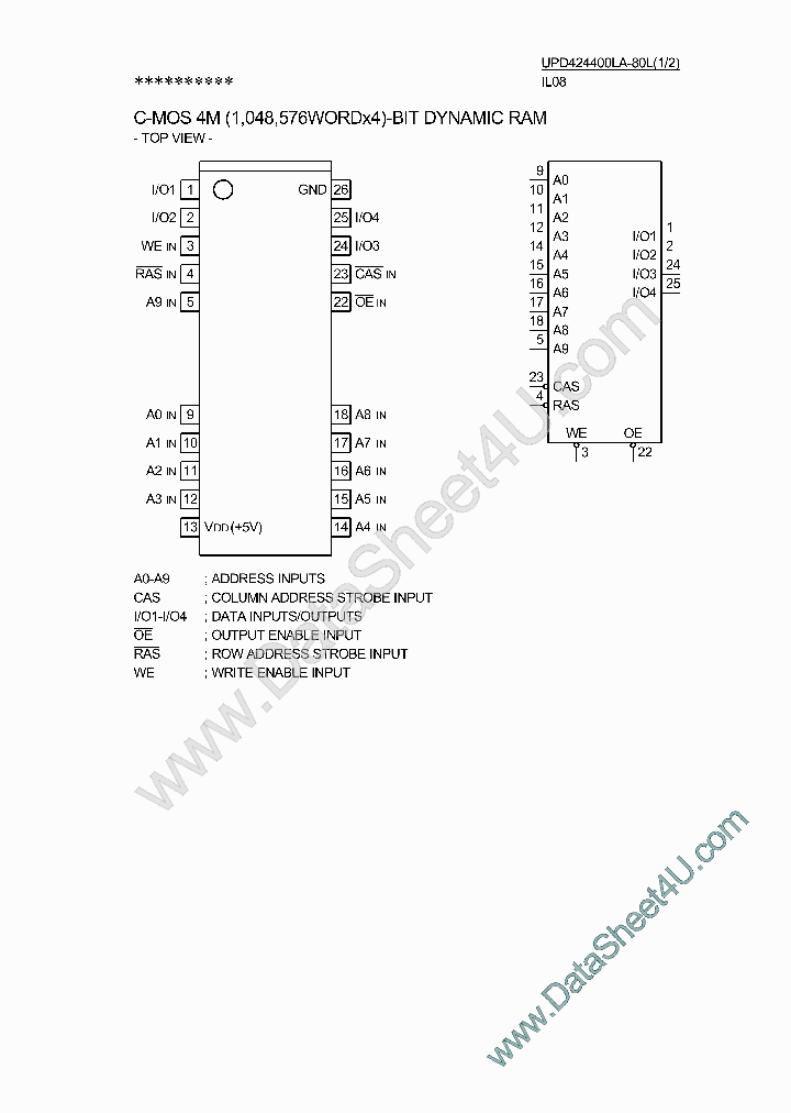UPD424400LA-80L_510019.PDF Datasheet