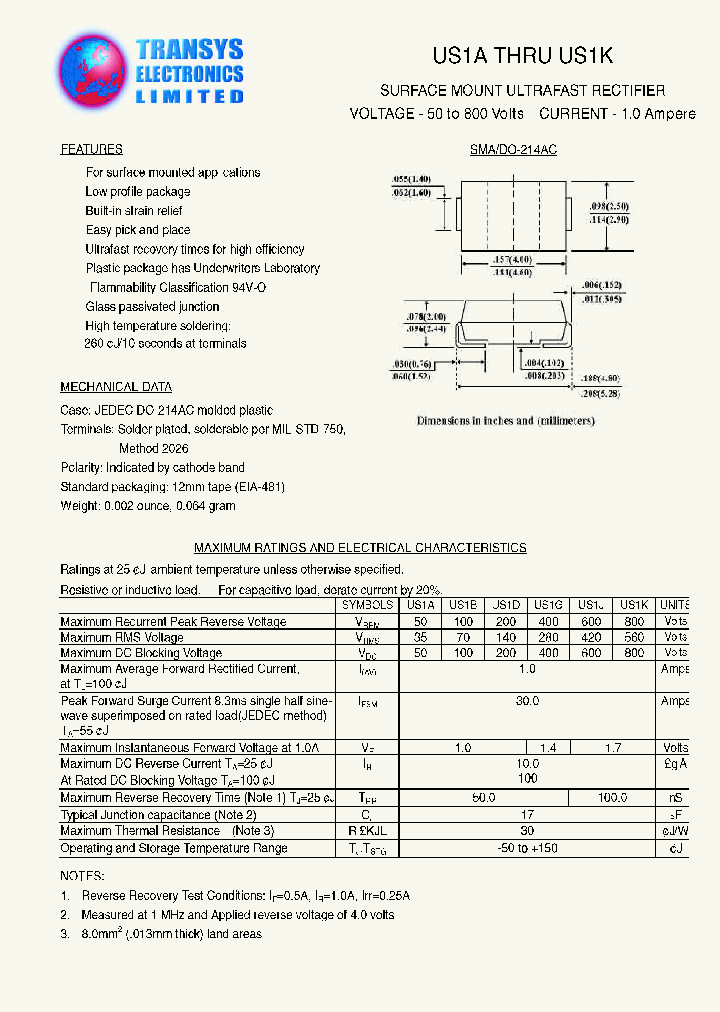 US1G_496731.PDF Datasheet