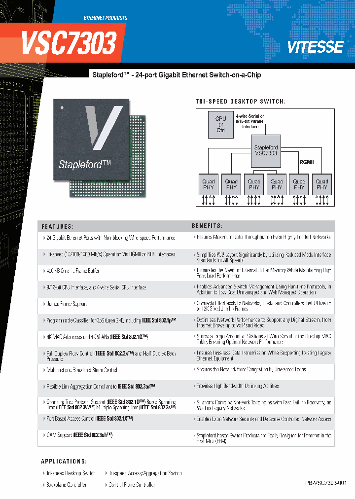 VSC7303_536086.PDF Datasheet