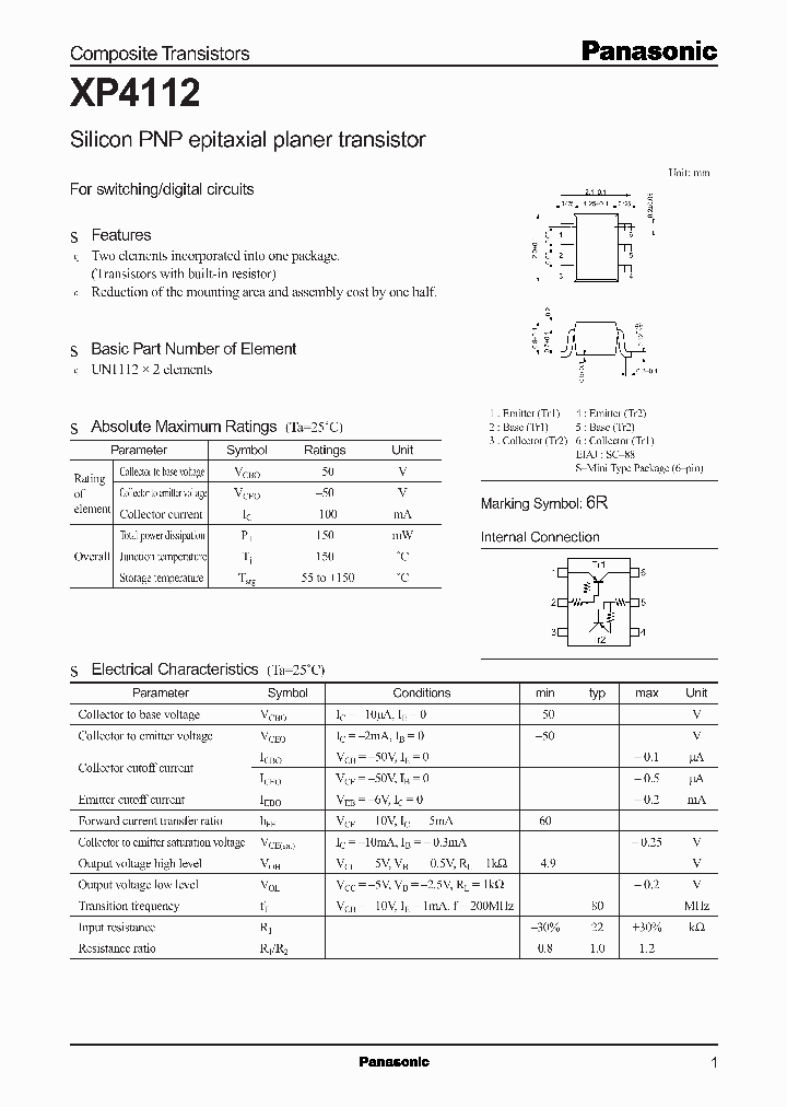 XP04112_501430.PDF Datasheet