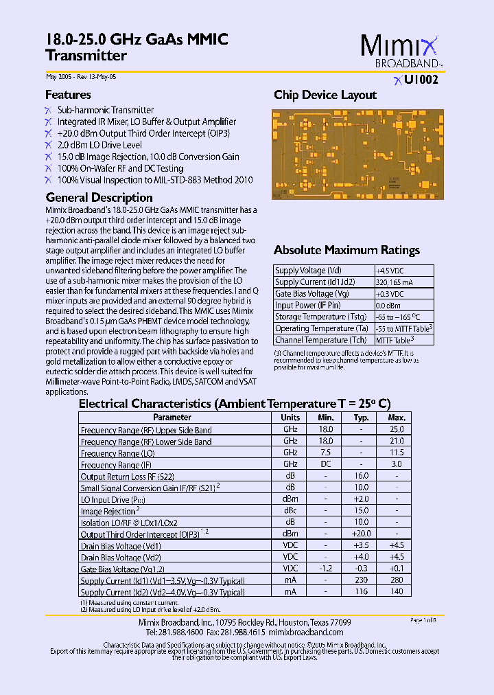 XU1002_547321.PDF Datasheet