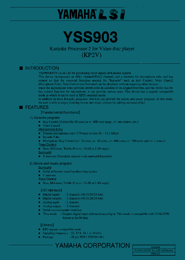 YSS903_515194.PDF Datasheet