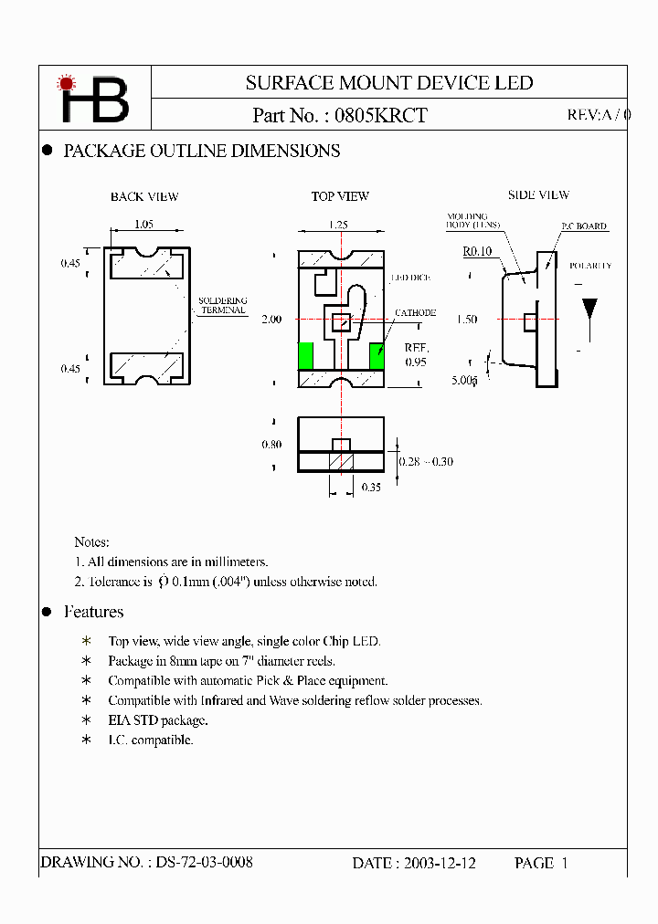 0805KRCT_669806.PDF Datasheet