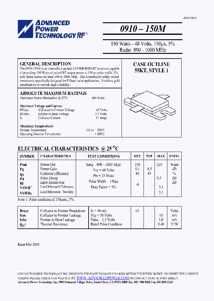 0910-150M_648984.PDF Datasheet
