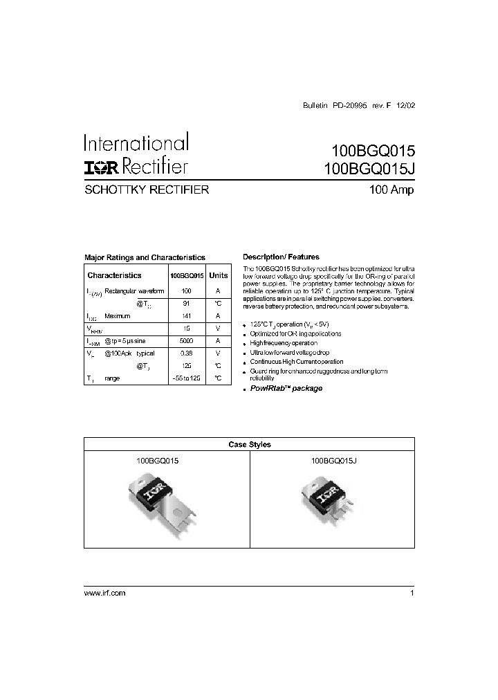 100BGQ015J_698356.PDF Datasheet