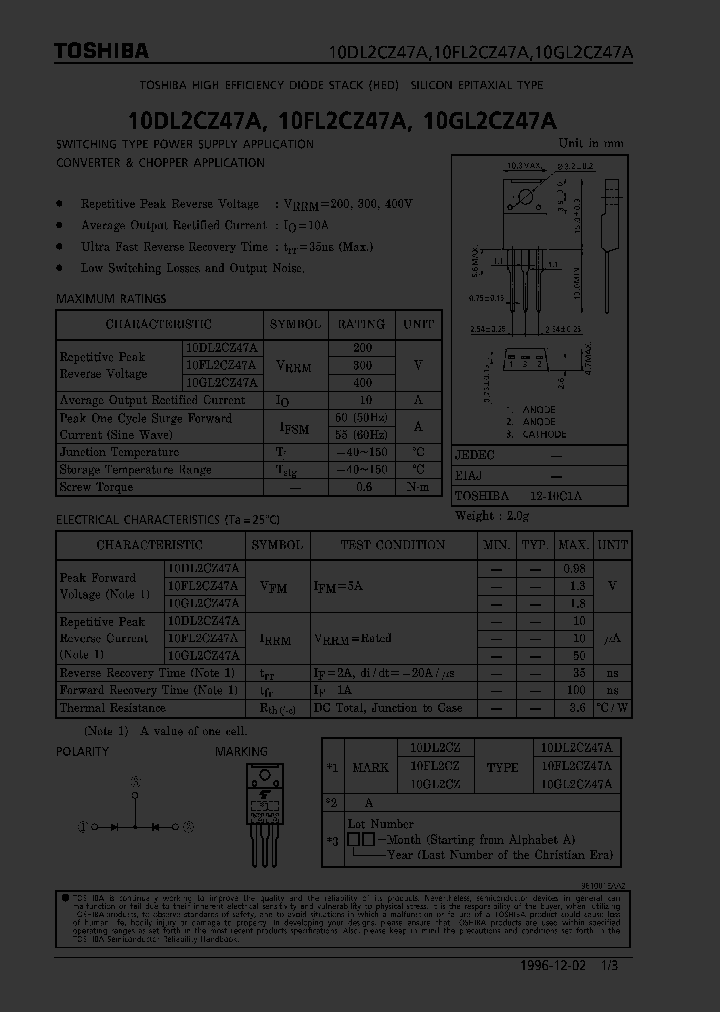 10DL2CZ47A_390686.PDF Datasheet