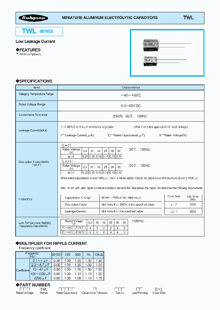 10TWL100M63X11_629844.PDF Datasheet