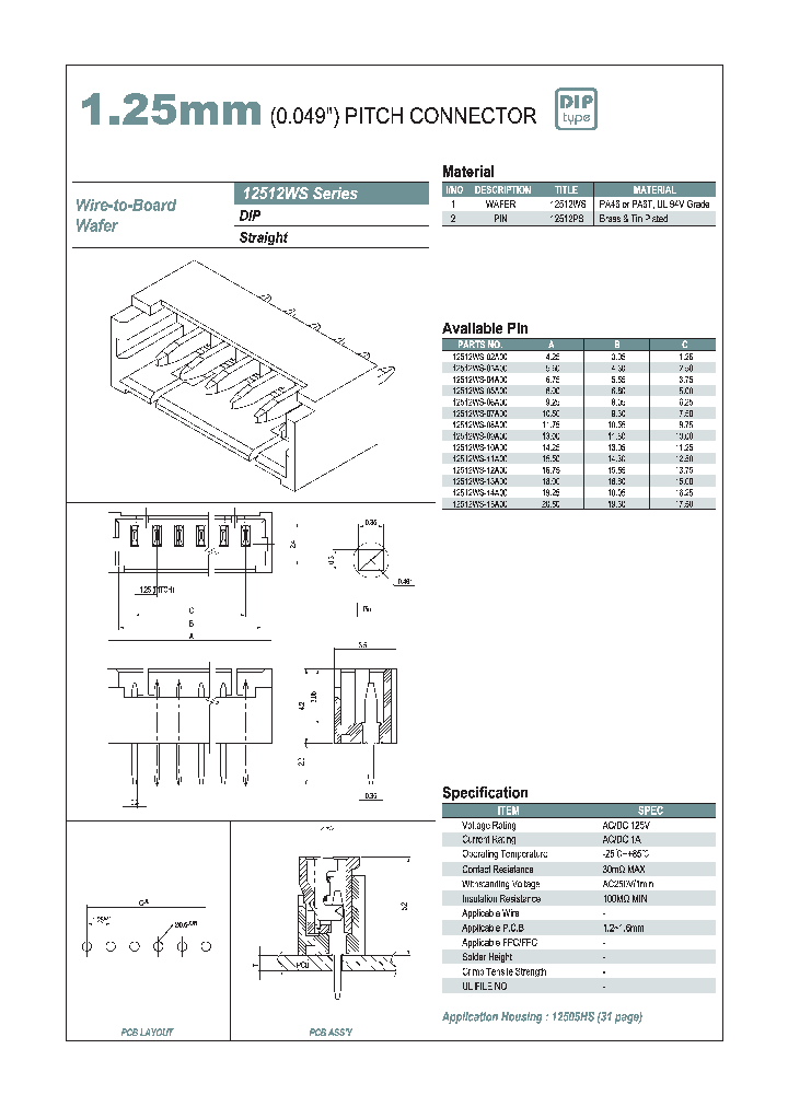 12512WS_326901.PDF Datasheet