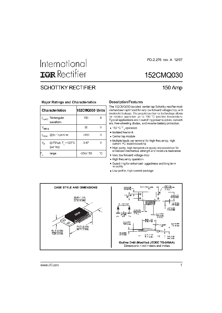 152CMQ030_667243.PDF Datasheet